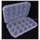 Imported Plastic Egg Storage Box 15 Egg Capacity Tray and Container