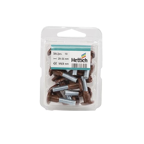 Hettich Connecting Screws (29 to 36 mm 10 Pieces)