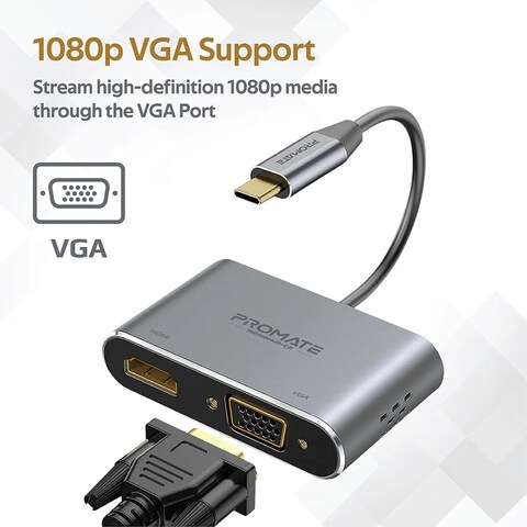 محول عرض USB-C عالي الوضوح