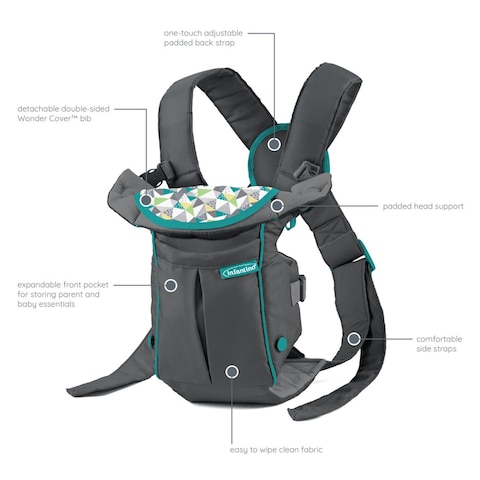 Infantino Swift Baby Carrier Black