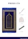 NOOR-1 Ramadan gift box (31.5246 cm) with a set of supreme quality cap,musalah (110x70cm), tasbih and miswak