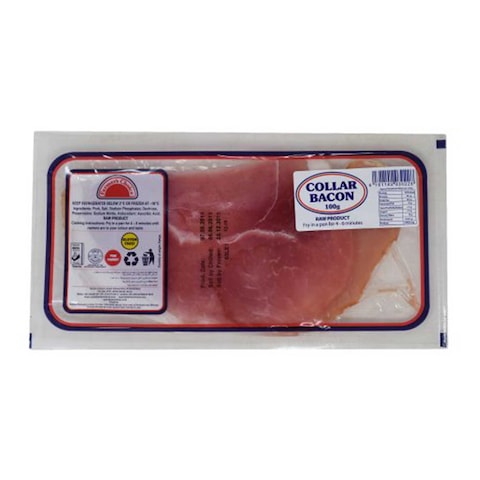 Farmers Choice Collar Bacon 100 gr