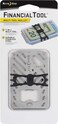Niteize Financial Tool Multi Tool Wallet Financial Tool Multi Tool Wallet - Steel, Fmt2-11-R7