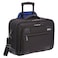 American Tourister Merit Polyester Rolling Tote Black 39L