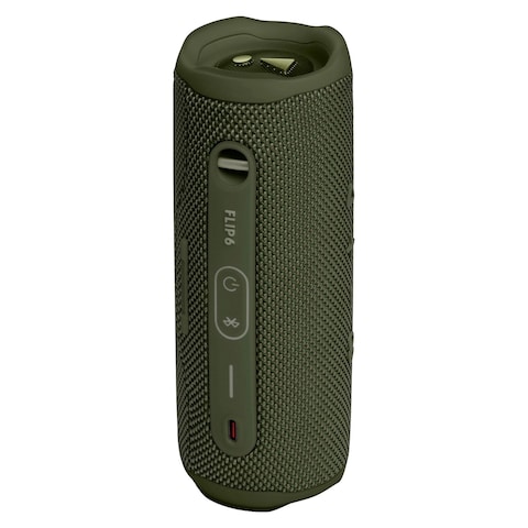 JBL Flip 6 IP67 Portable Bluetooth Speaker Waterproof With Powerful Sound And Deep Bass Green