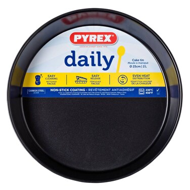 PYREX DAILY METAL CAKE PAN 25CM
