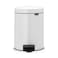 Brabantia NewIcon Pedal Bin (20.5 &times; 29.1cm, 5 L, White)