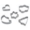 QLUX METAL COOKIE CUTTERS (5 PCS)