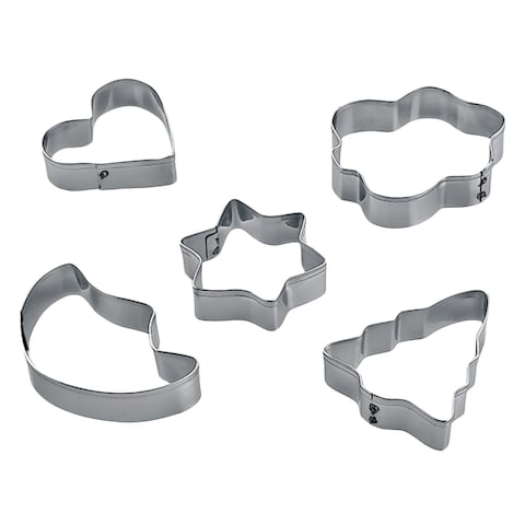 QLUX METAL COOKIE CUTTERS (5 PCS)