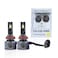 Toby&rsquo;s TY120 Pro 9006 2 Pieces 120W/Piece Original Tested LED Headlight Bulb Assembly 24000 Lumens 240W/Set Xtreme Bright With Color Temperature 6500K