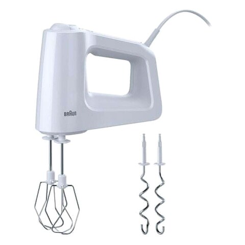 Braun MultiMix 3 Hand Mixer 450 Watt - White - HM3000