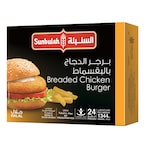 Buy Sunbulah Breaded Chicken Burger 1344g 24 Pieces in Saudi Arabia