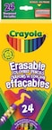 Crayola Ks 24 Erasable Colored Pencils