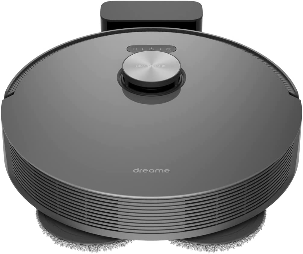 Dreame L10 Pro Robot Vacuum Cleaner, 2 In 1, Rotating Mop, 3D Obstacle Detection, Multi-Level Mapping, Powerful Suction 5300Pa Hard Floor Mat, Pet Hair, Wifi/App/Alexa, Black - 2 Years Warranty