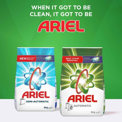 Ariel Laundry Powder Detergent Original Scent Suitable for Automatic Machines 10kg