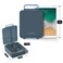 Eazy Kids Jumbo Bento Lunch Box w/ Thermos &amp; Sauce Jar- Grey