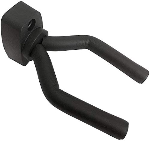 Mike Music Guitar Holders Hooks Stands Hangers Wall Mount Display With Screws Fits All Size Guitars Bass Mandolin Banjo Ukulele (Guitar Holder 1Pack, Black) (1, Pack)