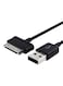USB Data Sync Charging Cable For Samsung Galaxy Tab Note10.1 (GT-N8000) Black 1 meter