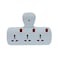 Oshtraco 3-Way Universal T-Socket White