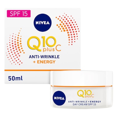 Nivea Q10 Plus C Anti Wrinkle And Energy Day Face Cream 50ML