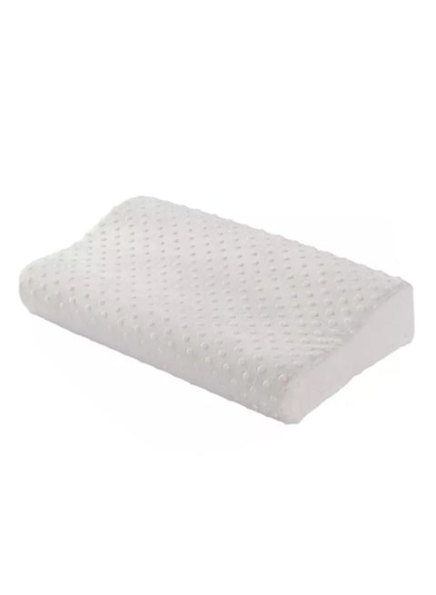 Generic Neck Rebound Memory Foam Pillow White Free Size