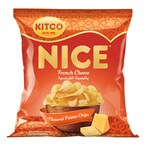 Buy Kitco Nice French Cheese Natural Potato Chips 14g in UAE