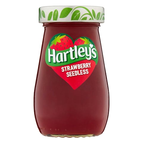Hartley&#39;s No Bits Seedless Strawberry Jam 300g