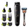 MGK 5260--Braun 8-in-1 All-in-One Trimmer, Free Gillette Fusion5 ProGlide Razor, Black/Blue