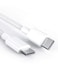 Samsung Type-C To Type-C Charger Cable - USB C to USB C Fast Charging Cable 1Meters - White