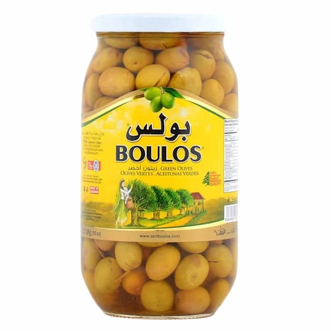 Boulos Green Olives 1Kg