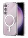 Samsung Galaxy S23 Case Clear Magnetic Wireless Charging Case MagSafe Transparent Cover