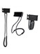 Generic Lazy Hanging Neck Phone Stand Black