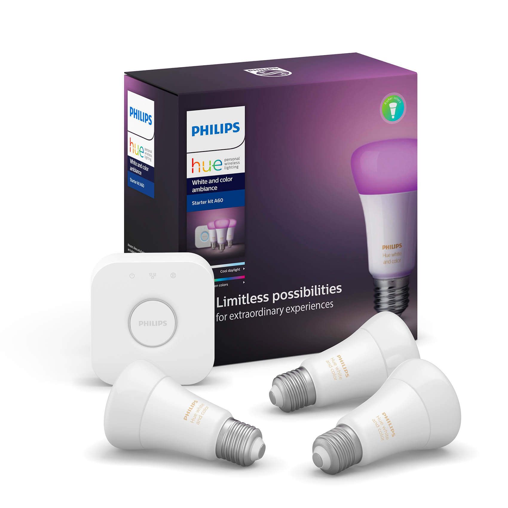 Philips Hue スタータセット A60 Amazon.co.jp: フィリップスヒュー(Philips Hue) スターター