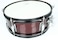 Mike Music Snare Drum Set Student Steel Shell 14 X 5.5 Inches, Includes Drum Key, Drumsticks and Strap (red)