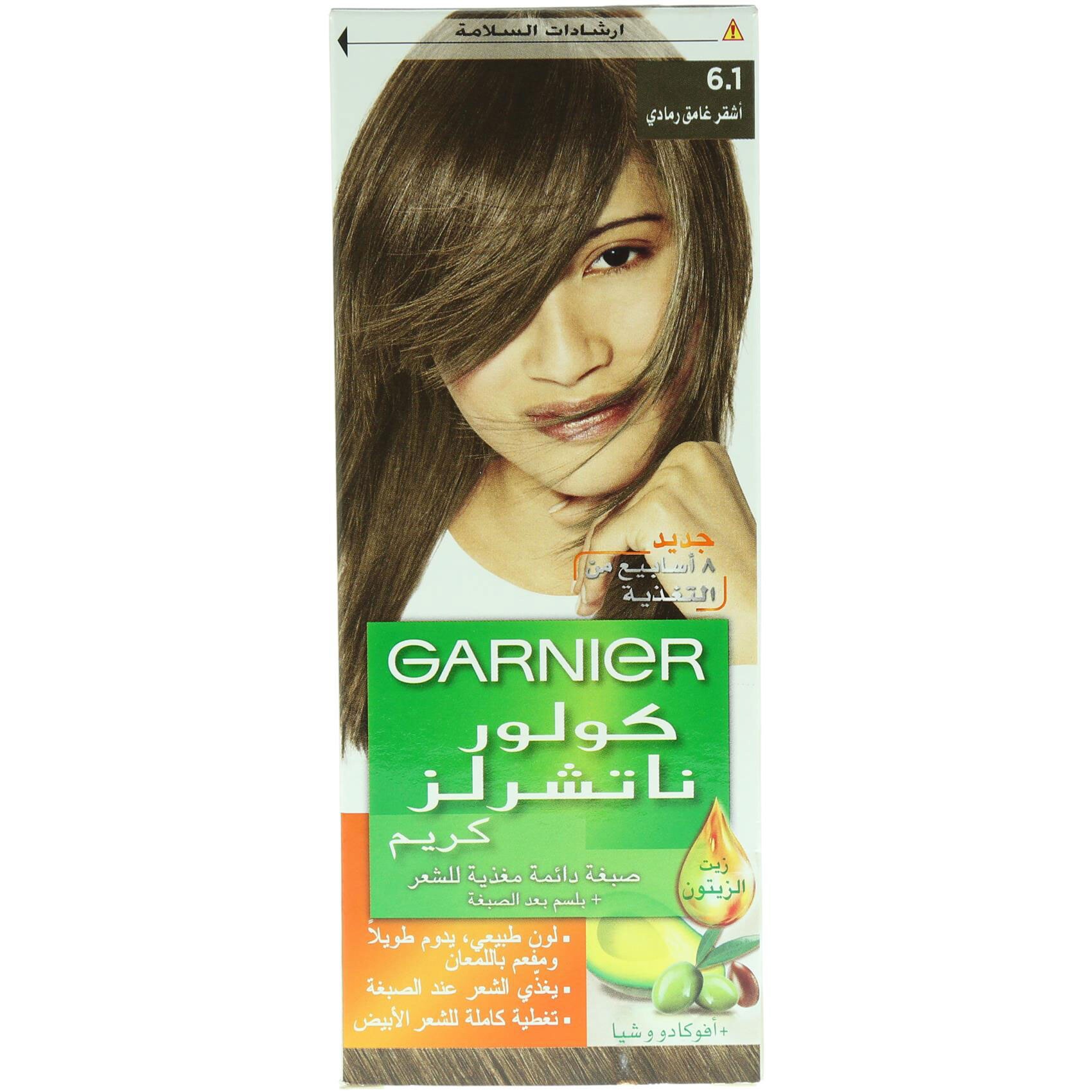Garnier Hair Color Natural Dark Ash Blonde No.6.1 product thumbnail 3