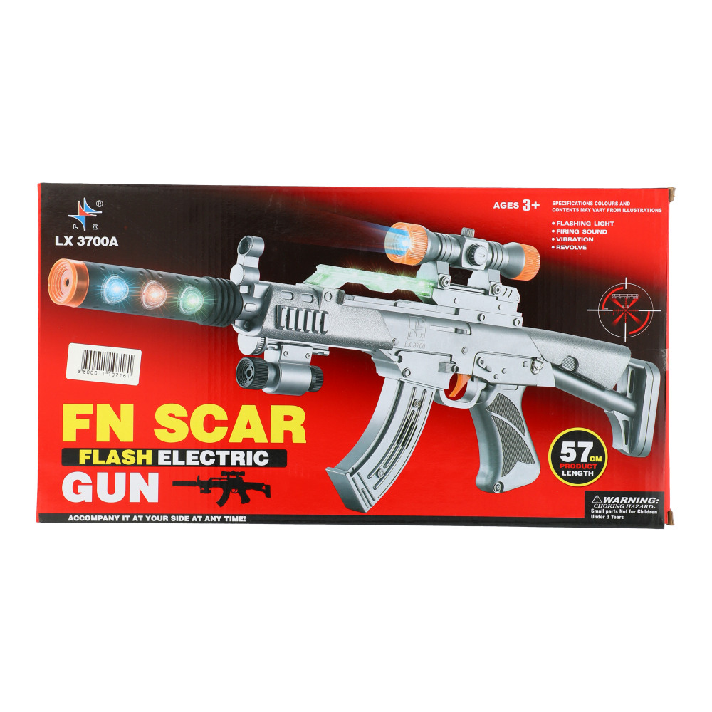 Fn Scar Flash Electric Gun 3 NO.LX3700A