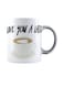 muGGyz It's April Fool Printed Ceramic Coffee Mug White