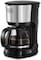 Black &amp; Decker 750W 10 Cup Coffee Maker/ Coffee Machine With Glass Carafe For Drip Coffee, Silver/Black - Dcm750S-B5, 2 Years Warranty