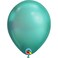 11in Chrome Green Plain Balloon 25 pcs