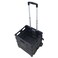 HK Folding Shopping Trolley Black 25kg