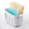 YouCopia Dry+Store Reusable Silicone Bag Storage, Rack Bin, White, YCA-50404