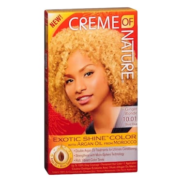 Creme Of Nature Exotic Shine Hair Colour 10.01 Ginger Blonde