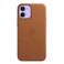 Protective Case Cover With MagSafe For Apple iPhone 12 Saddle Brown