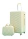 Morano 4-Piece Luggage Trolley Set Beige