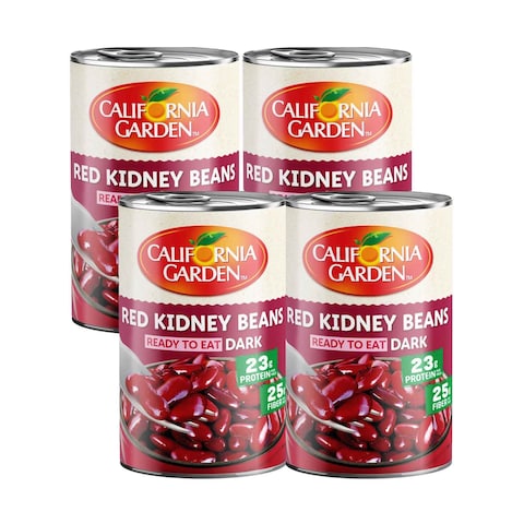 California Garden Red Kidney Beans 400gx3+1