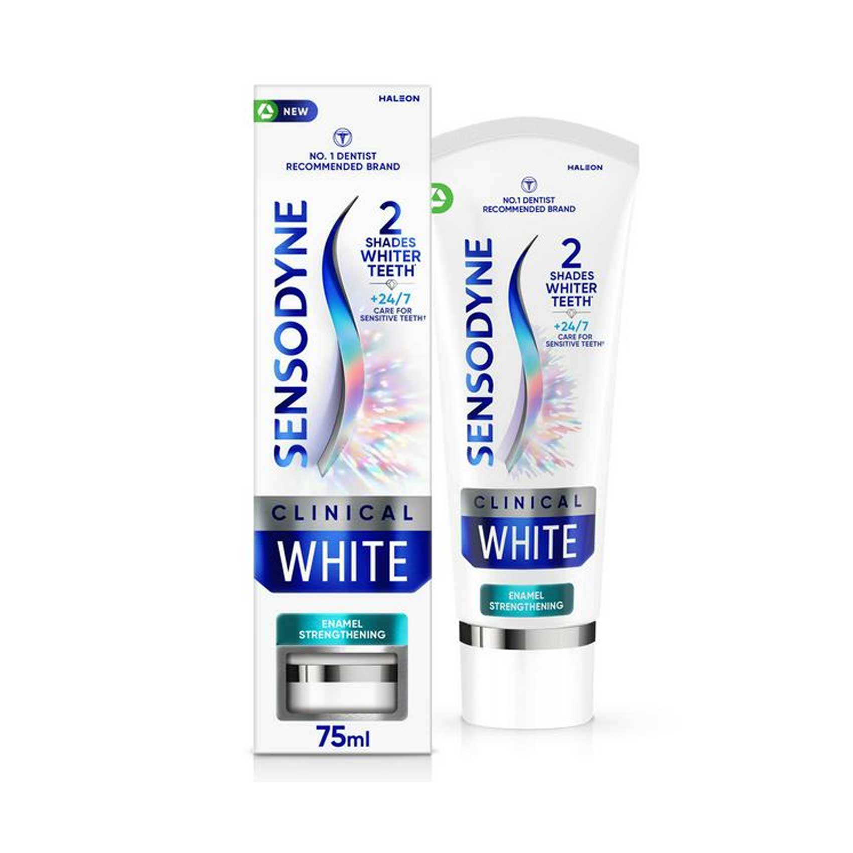 Sensodyne Clinical White Enamel Strengthening Toothpaste 75ml