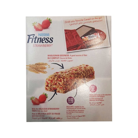 Fitness Breakfast Cereal Bar With Wholegrain &amp; Strawberry 23.5g &times;6 Pieces