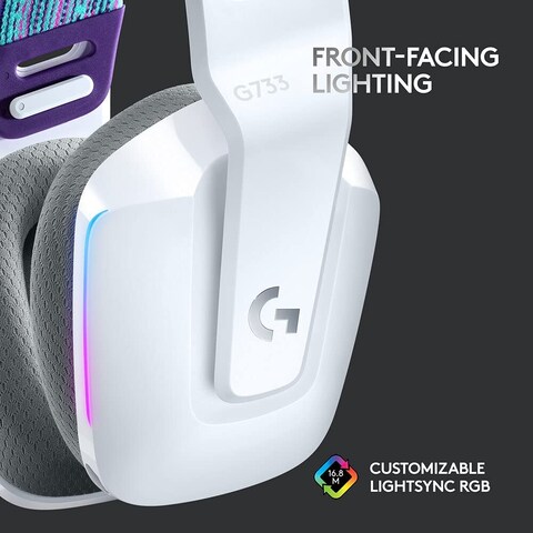 Logitech G733 LIGHTSPEED Wireless Gaming Headset with suspension