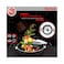 Tefal Delicia Non-Stick Kadai Cooking Pot with Lid Black 24cm