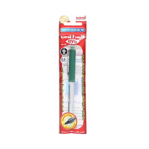 UniBall Eye Green Liquid Ink Pen 1Pc